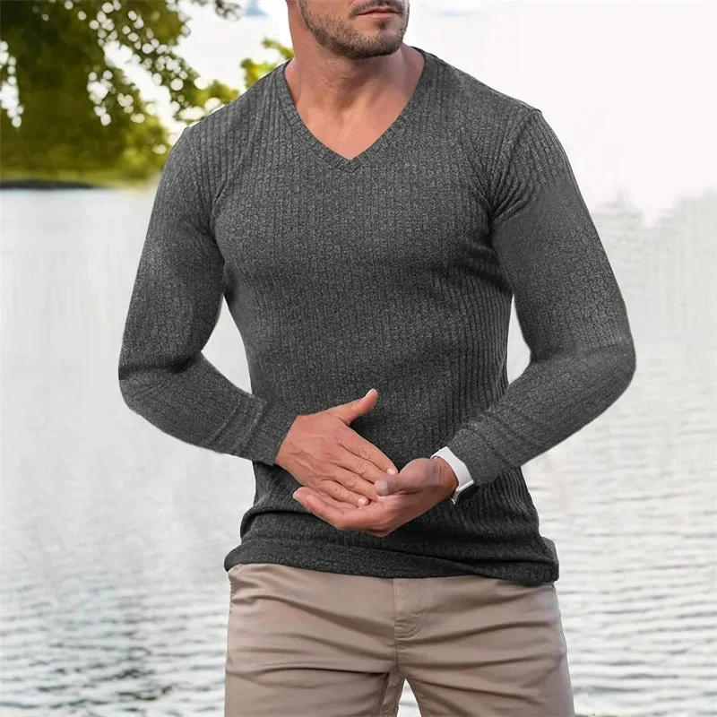 Faron - Camicia a Maniche Lunghe a Righe - Image 6