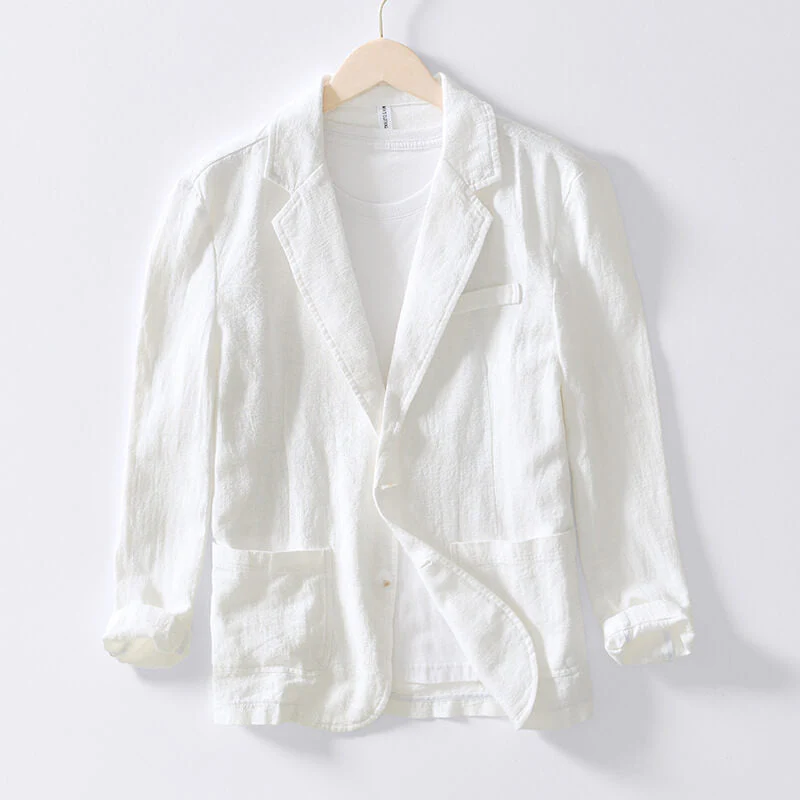 Federico - Blazer Elegante In Lino - Image 2