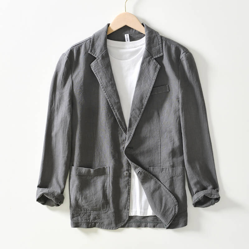 Federico - Blazer Elegante In Lino - Image 4