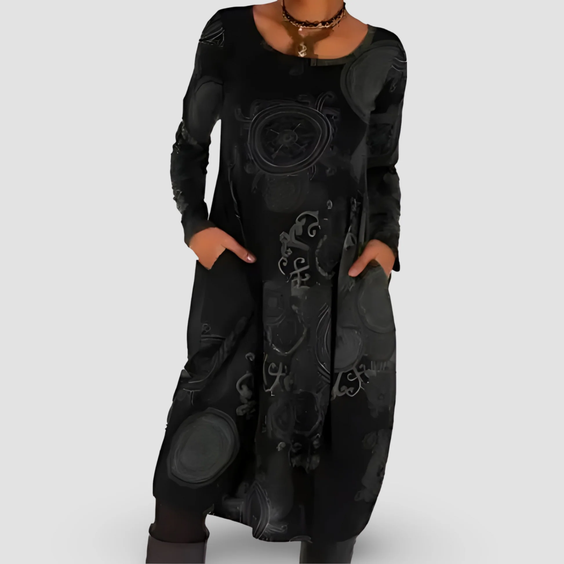 Fenja – Abito Invernale Dall'eleganza Bohémien - Image 2