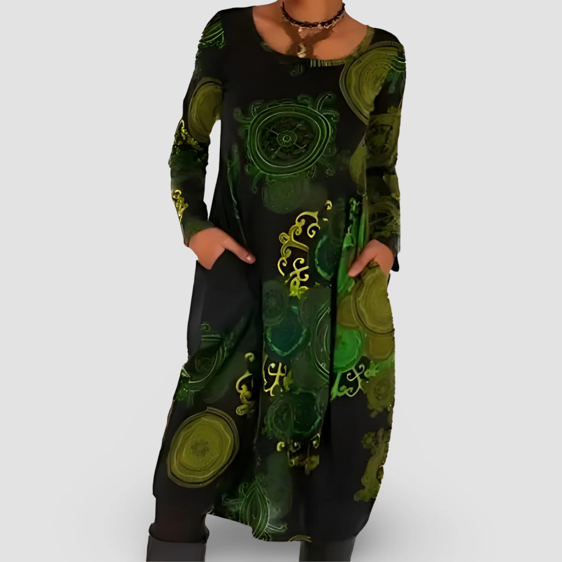 Fenja – Abito Invernale Dall'eleganza Bohémien - Image 3