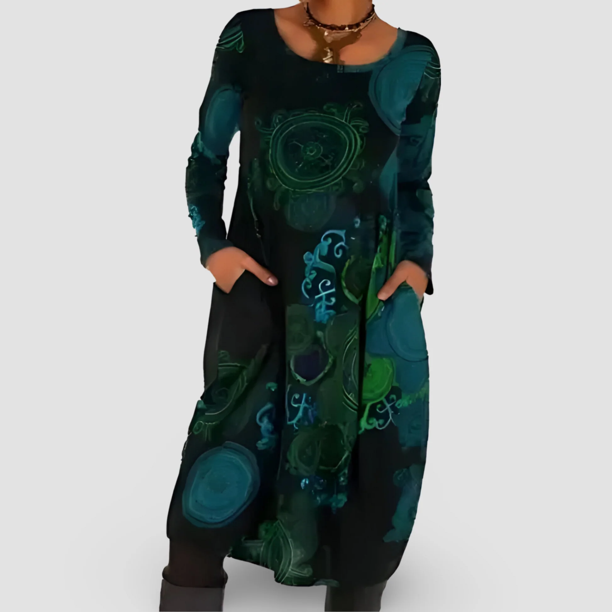 Fenja – Abito Invernale Dall'eleganza Bohémien - Image 4