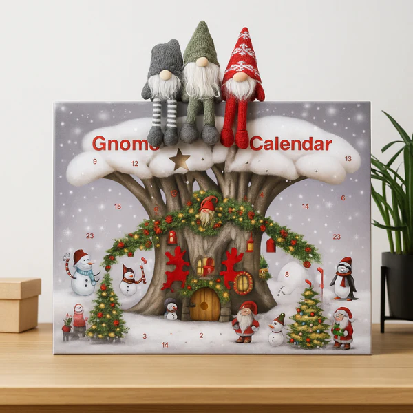 FestiveCharm - Calendario Dell'Avvento Con Gnomi Natalizi - Image 6
