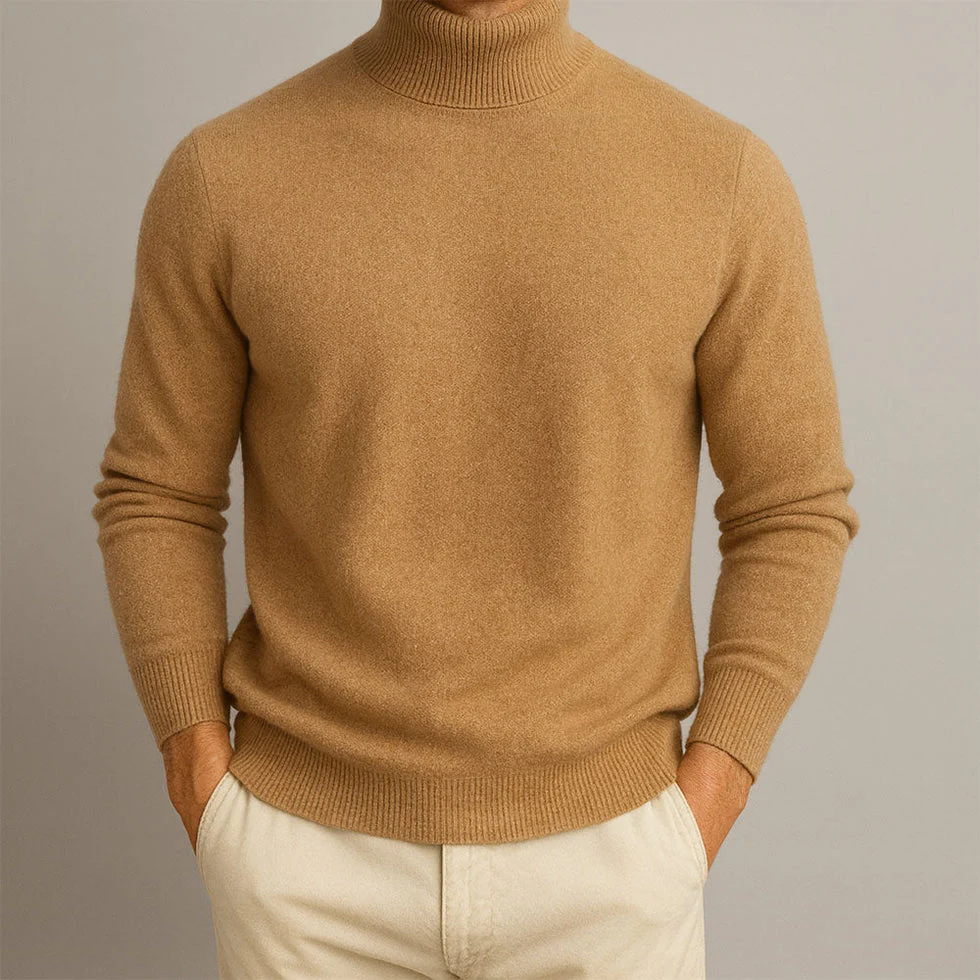 Filippos - Comodo Maglione a Collo Alto - Image 3
