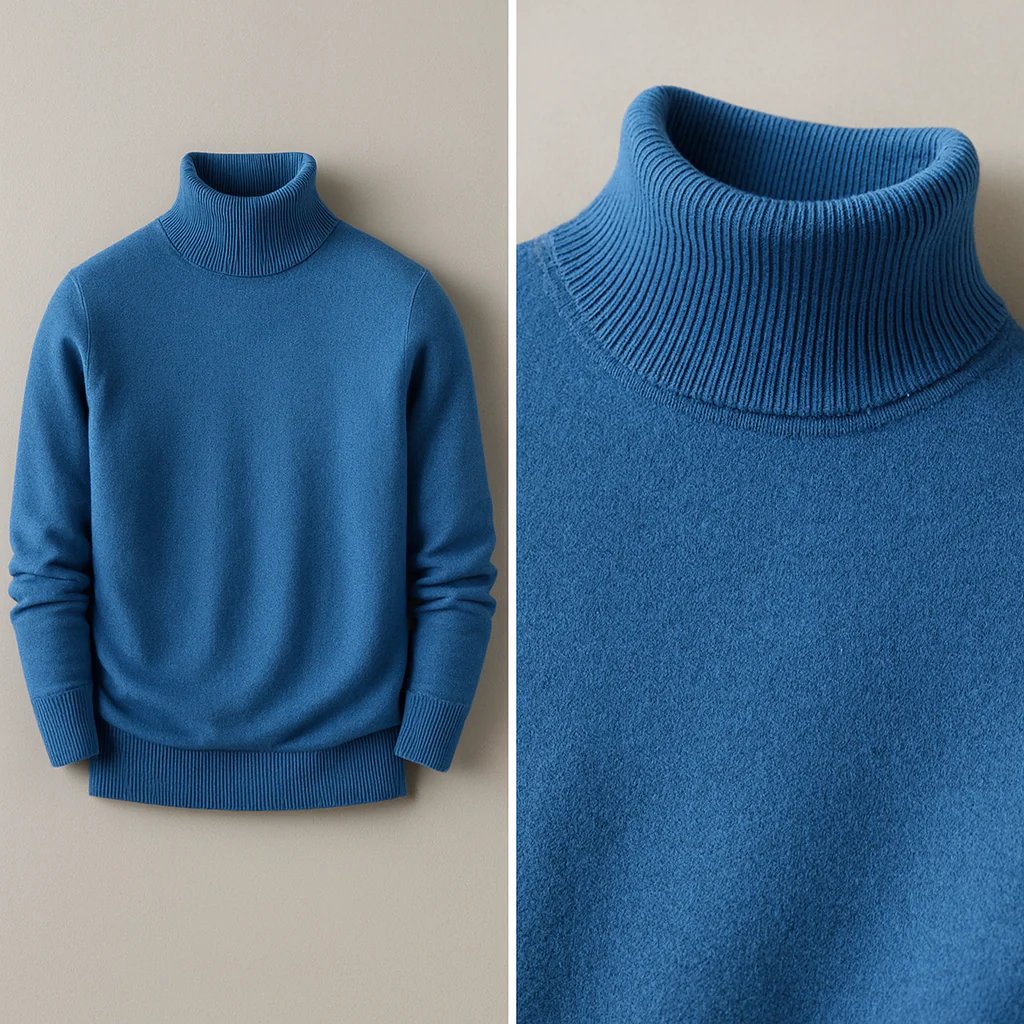 Filippos - Comodo Maglione a Collo Alto - Image 6