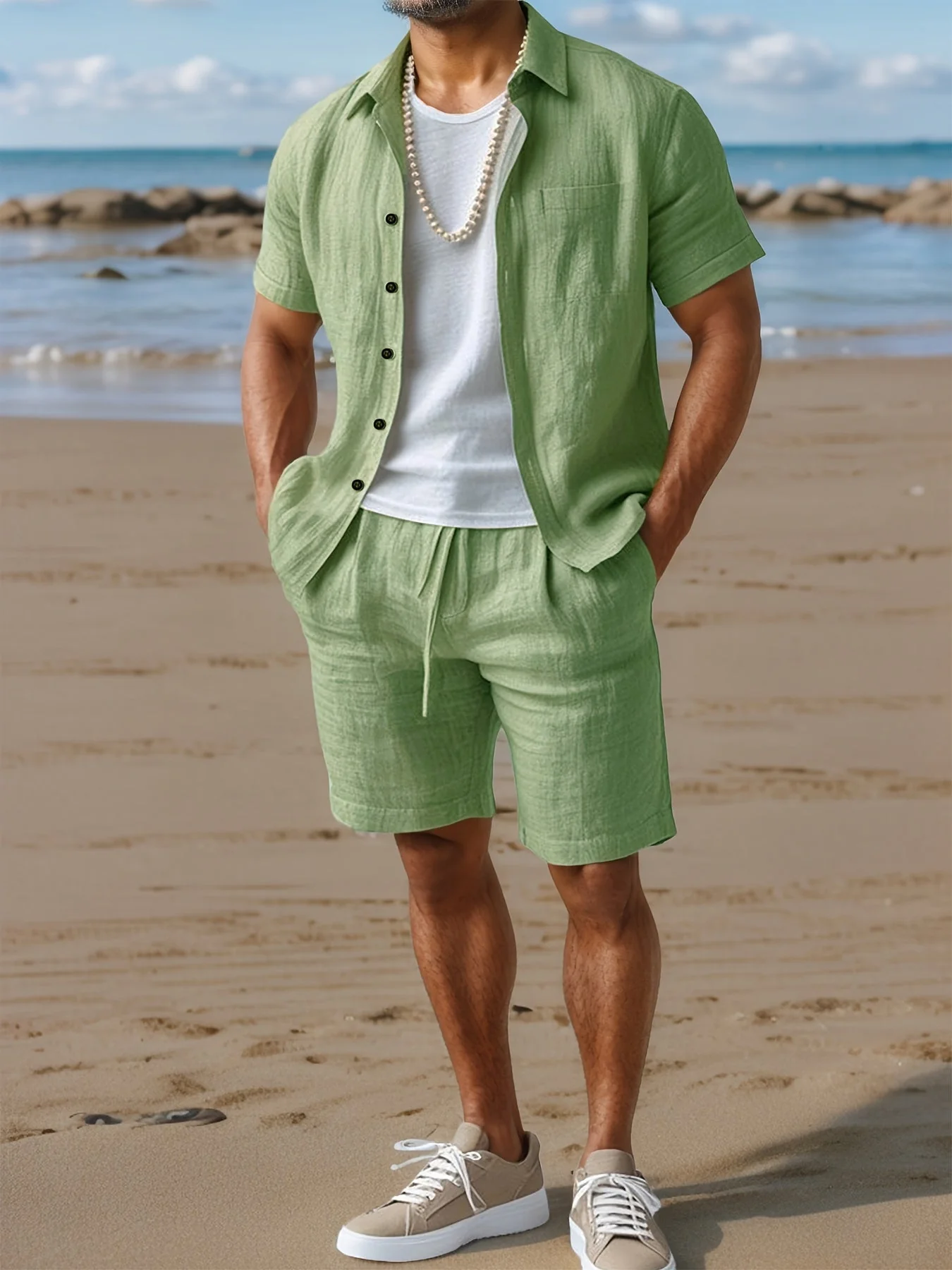 Fillon - Outfit Estivo Casual a Due Pezzi - Image 2