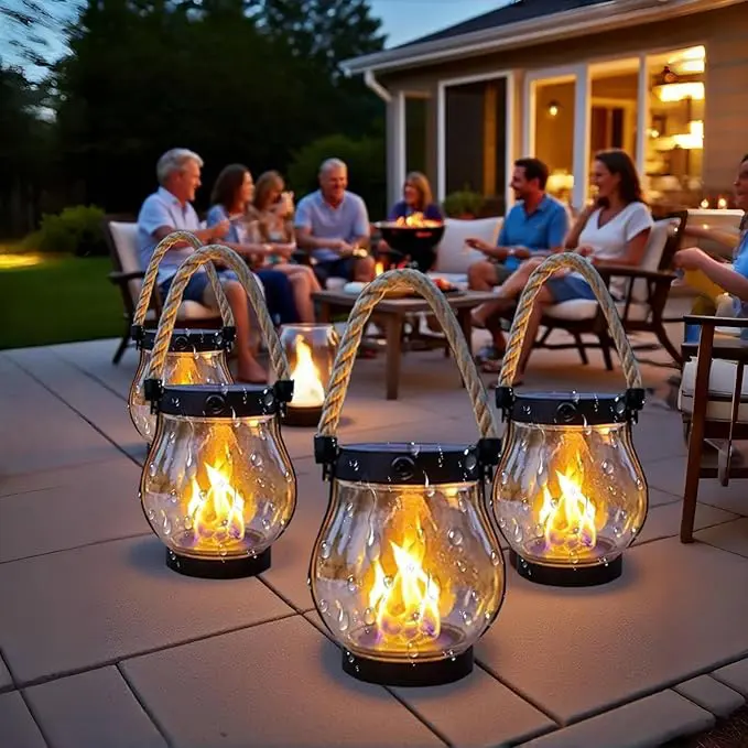 FireBloom - Lanterna Solare per Illuminazione Esterna - Image 4
