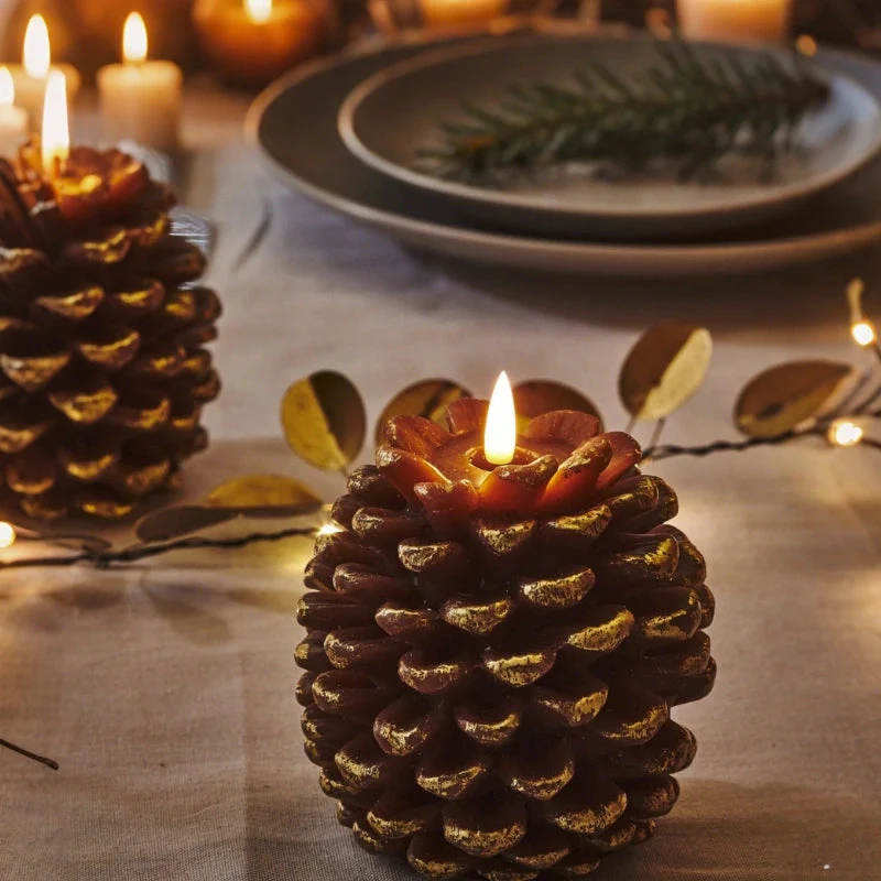 ForestFlame - Candela Senza Fiamma Mood Pine Cone - Image 10