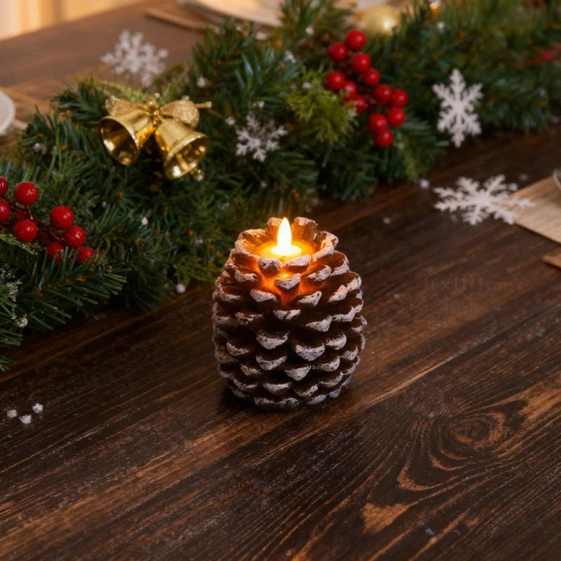 ForestFlame - Candela Senza Fiamma Mood Pine Cone - Image 2