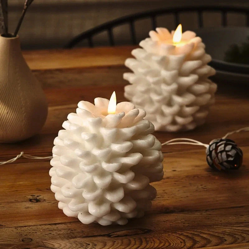 ForestFlame - Candela Senza Fiamma Mood Pine Cone - Image 4