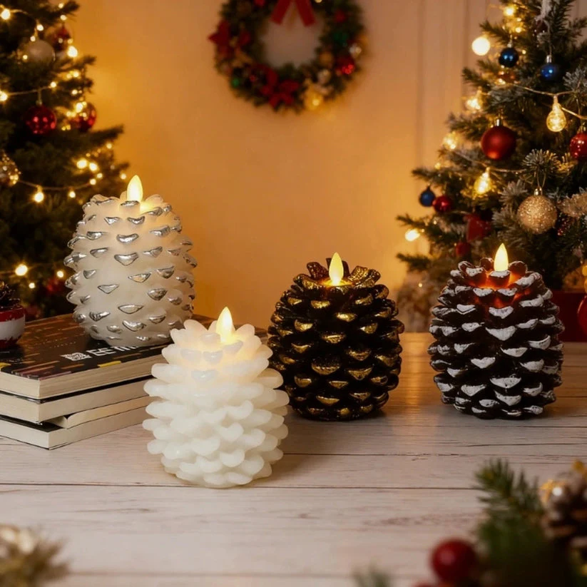 ForestFlame - Candela Senza Fiamma Mood Pine Cone - Image 6