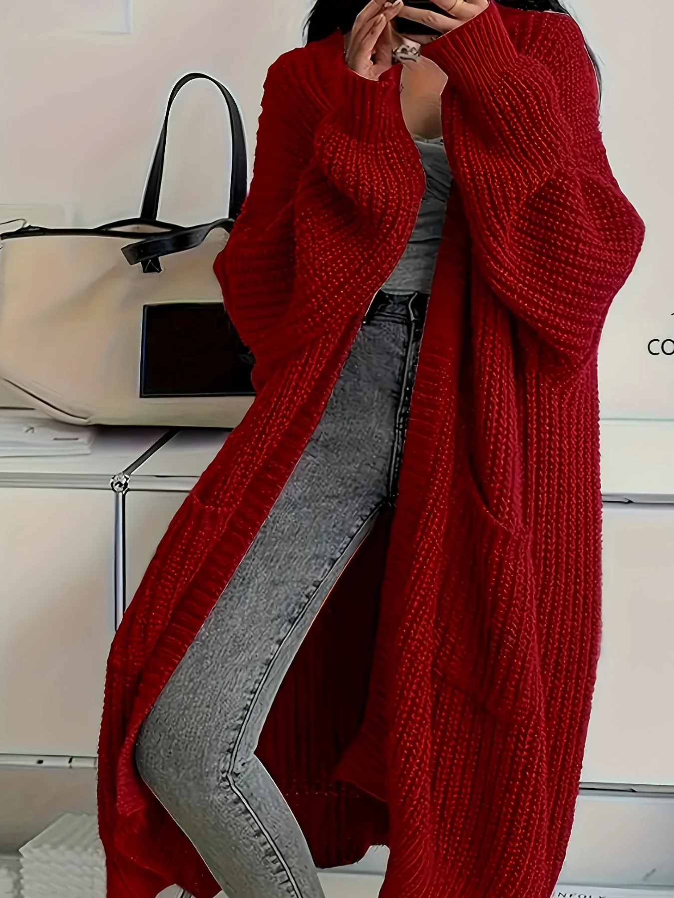 Franziska - Cardigan Maniche Lunghe - Image 8
