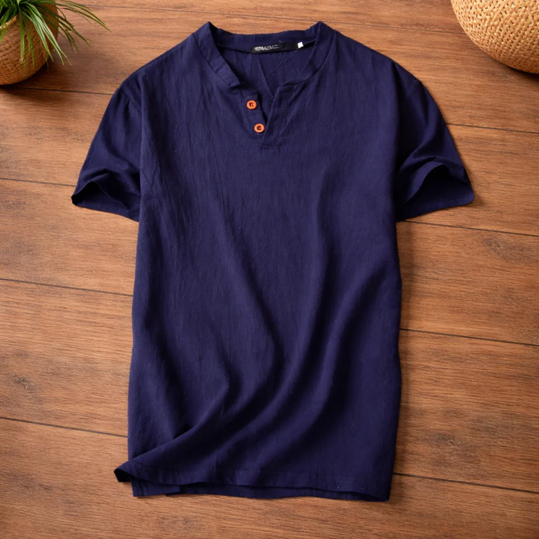 Freddoe - Camicia a Maniche Corte Con Bottoni - Image 4