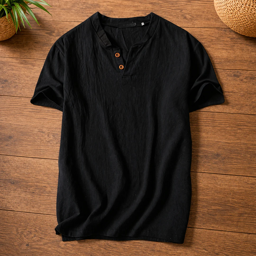 Freddoe - Camicia a Maniche Corte Con Bottoni - Image 5