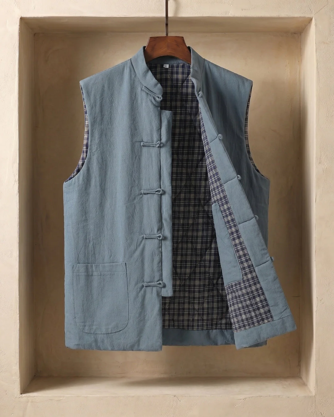 Fredrick - Gilet Con Tasche Frontali in Stile Vintage - Image 4