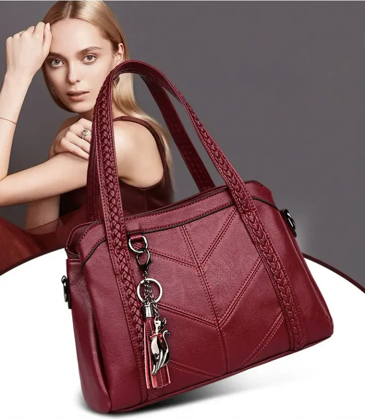 Freja - Borsa a Mano in Pelle di Grande Capienza - Image 3
