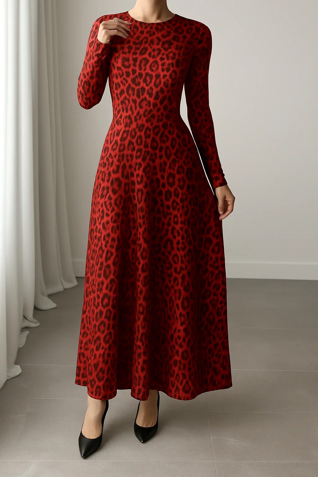 Fridah - Abito Lungo Elegante - Image 6