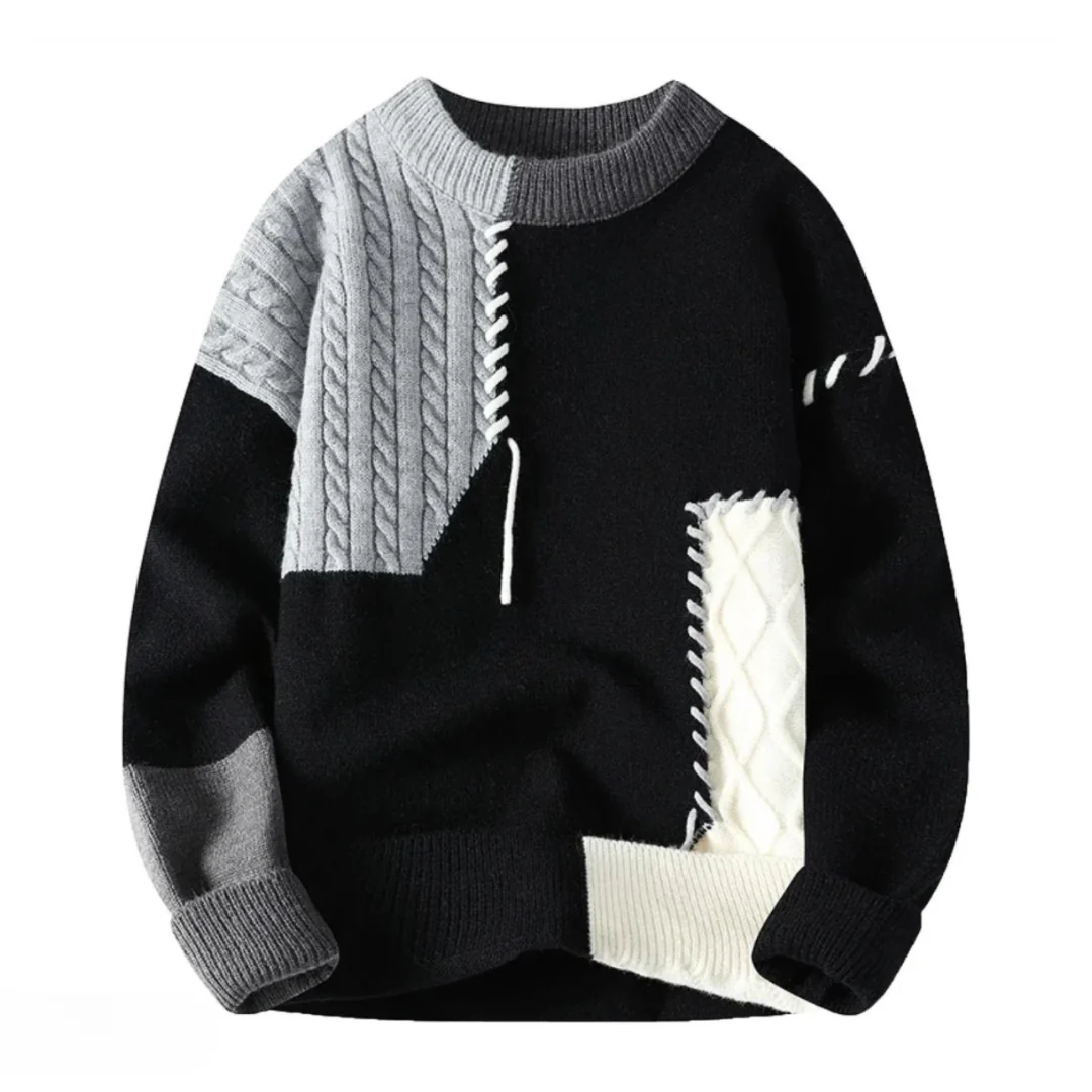 Fridolin - Maglione a Blocchi Di Colore - Image 5