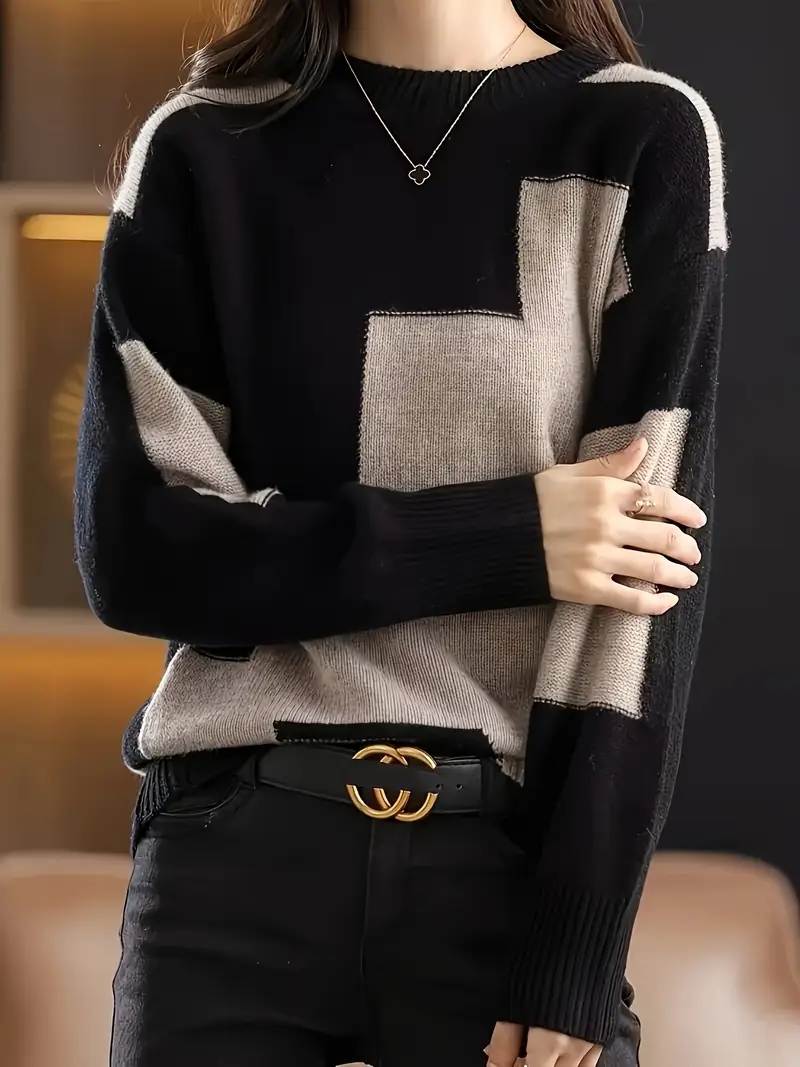 Gala - Elegante Maglione a Maniche Lunghe Con Motivo Geometrico - Image 12