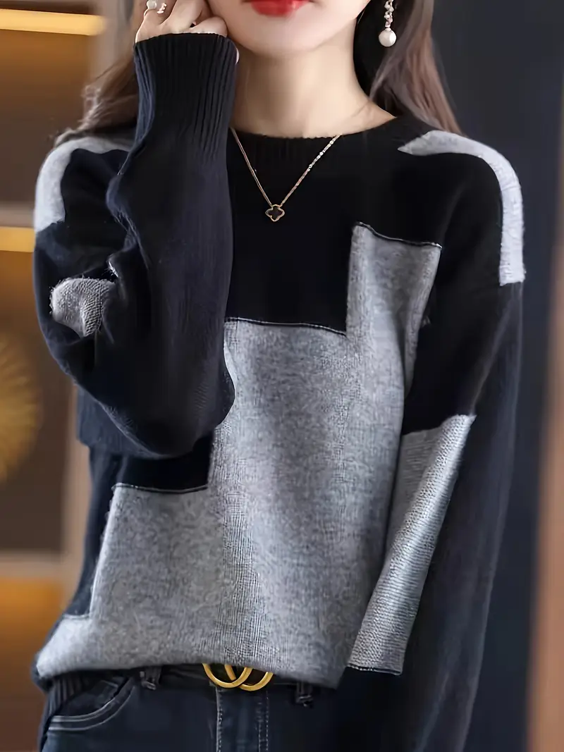 Gala - Elegante Maglione a Maniche Lunghe Con Motivo Geometrico - Image 5