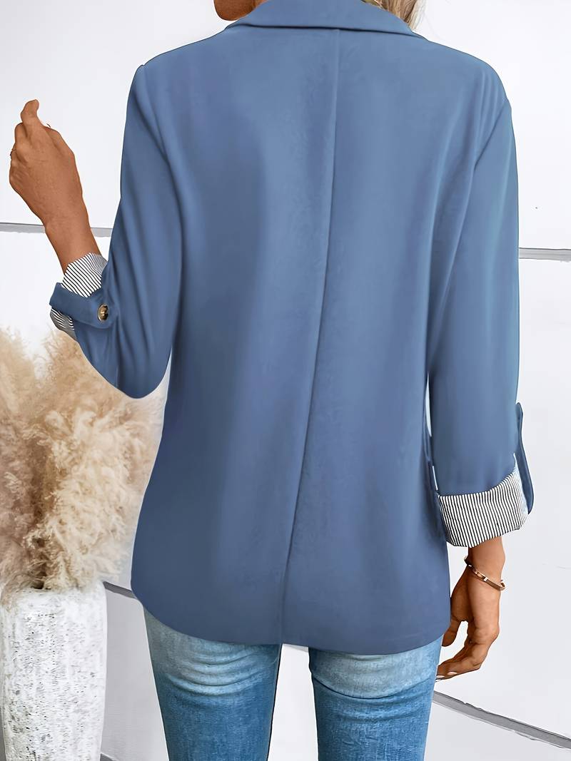 Galiah - Elegante Blazer Doppiopetto Con Collo Con Revers - Image 11