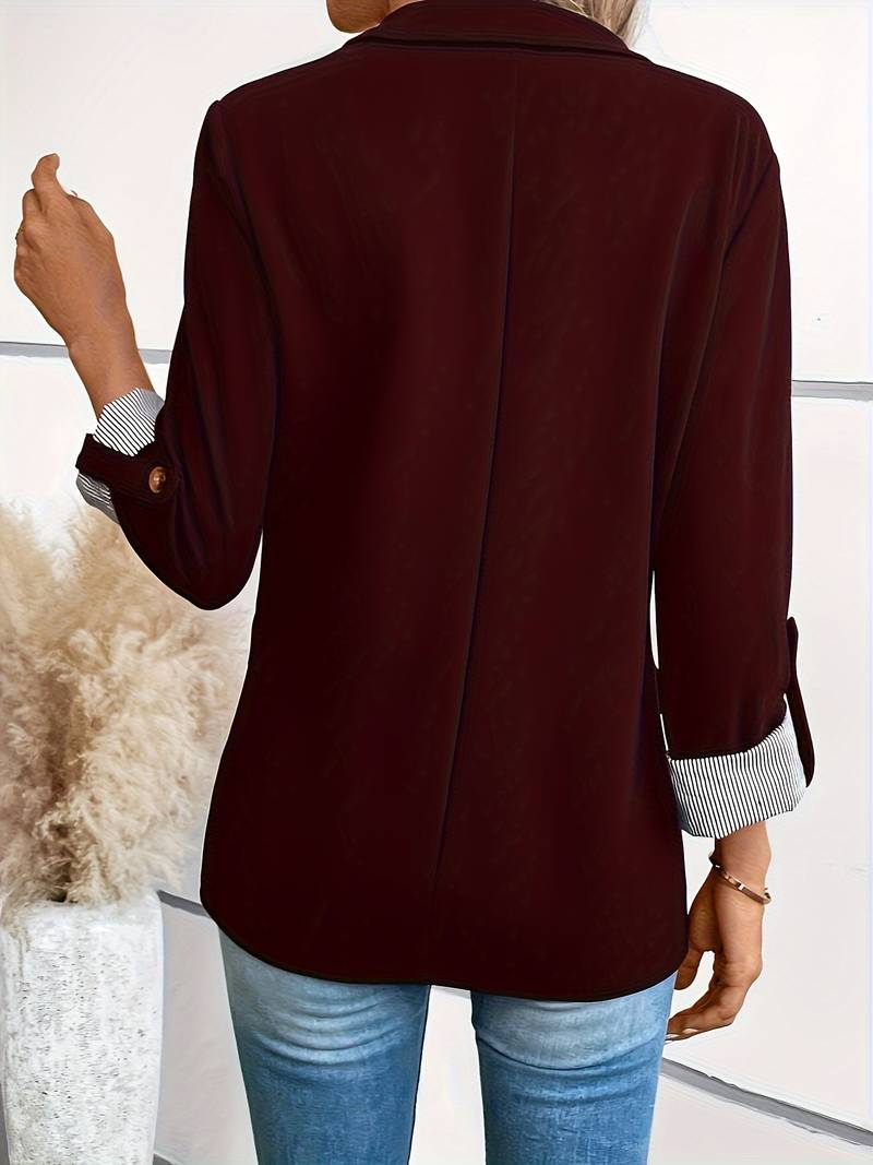 Galiah - Elegante Blazer Doppiopetto Con Collo Con Revers - Image 13
