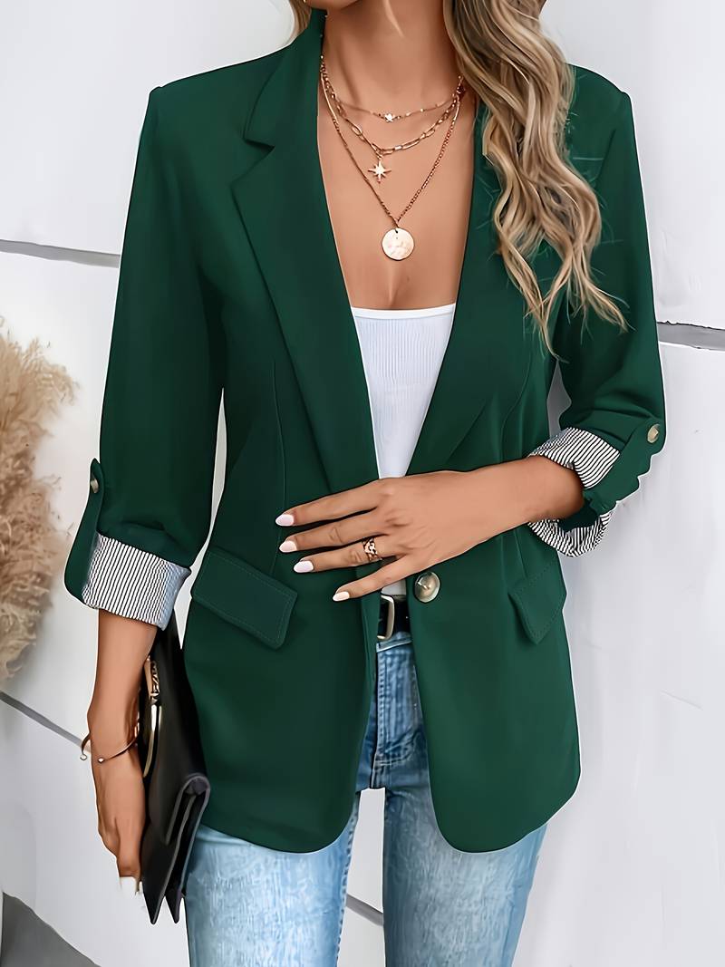 Galiah - Elegante Blazer Doppiopetto Con Collo Con Revers - Image 14