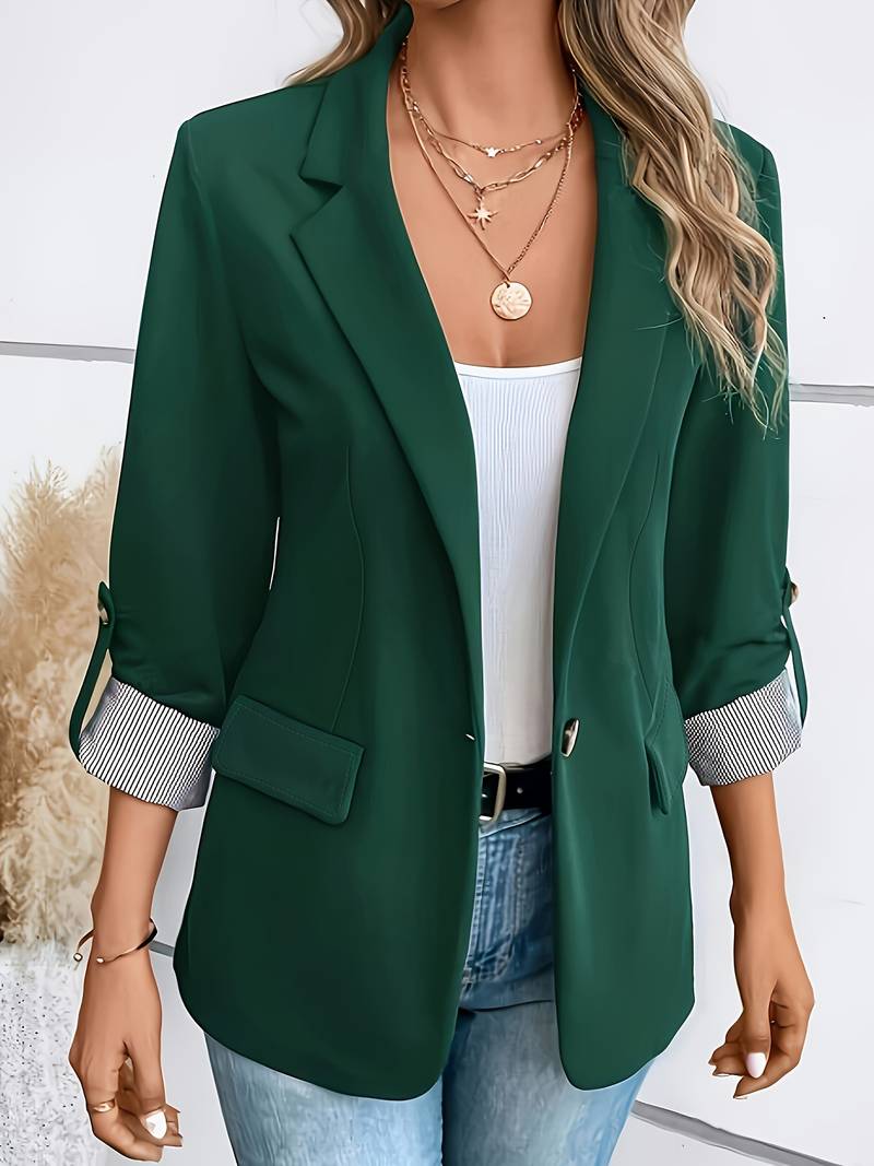 Galiah - Elegante Blazer Doppiopetto Con Collo Con Revers - Image 5