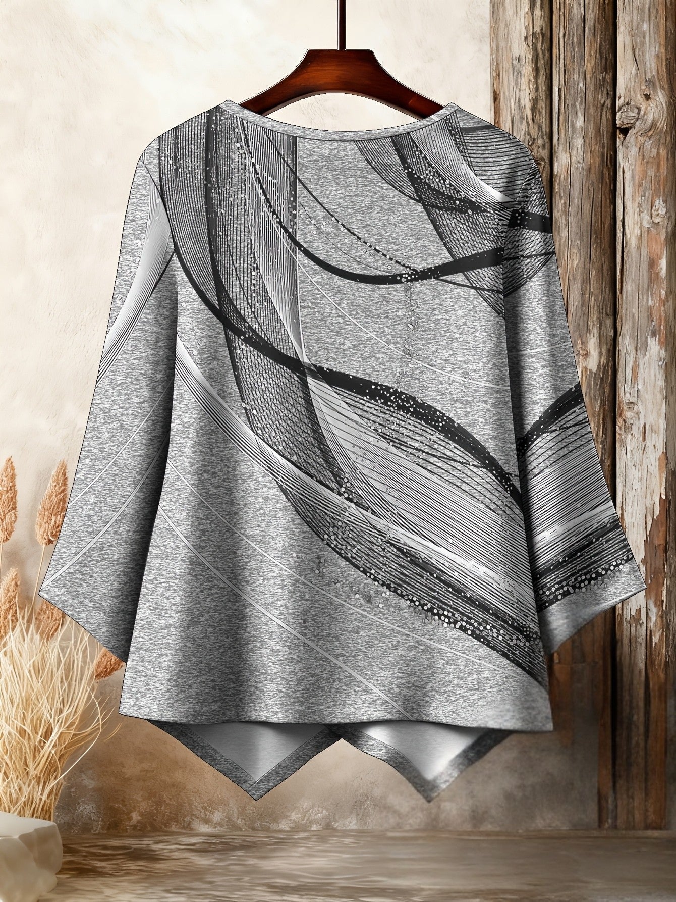 Galya - Maglietta Oversize Con Scollo Rotondo - Image 4