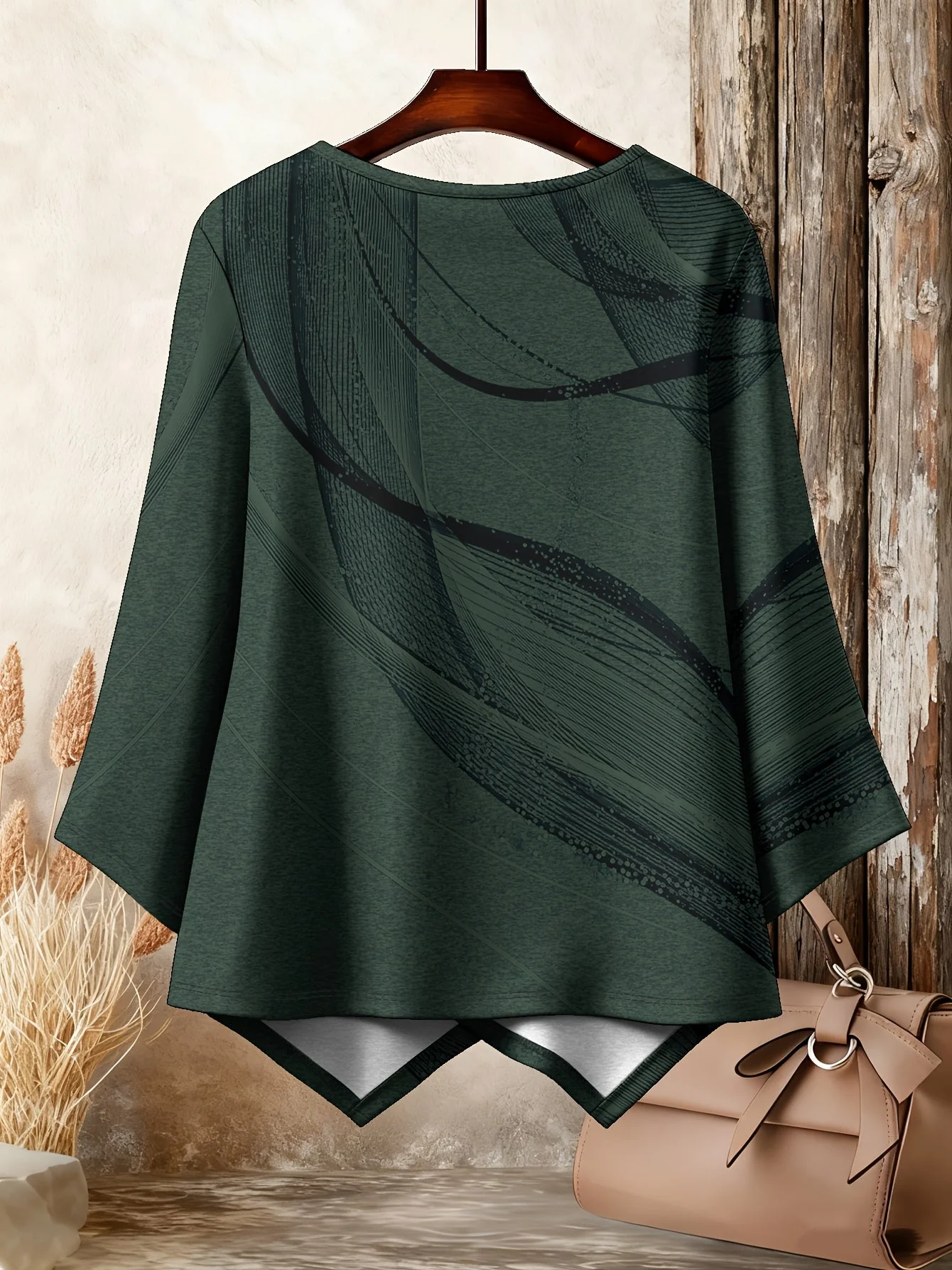 Galya - Maglietta Oversize Con Scollo Rotondo - Image 5