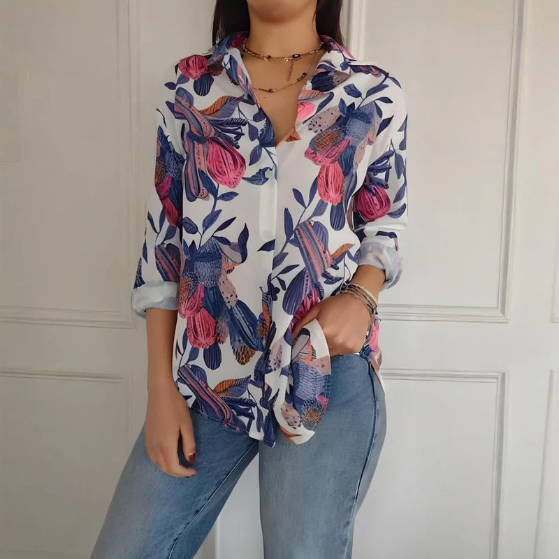 Garner - Elegante Camicia Con Stampa Floreale - Image 4
