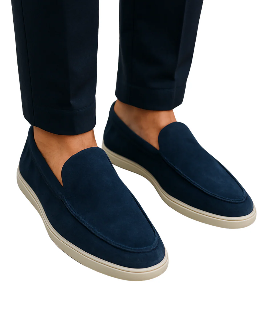 Gebhard - Elegante Mocassino in Pelle Scamosciata - Image 10