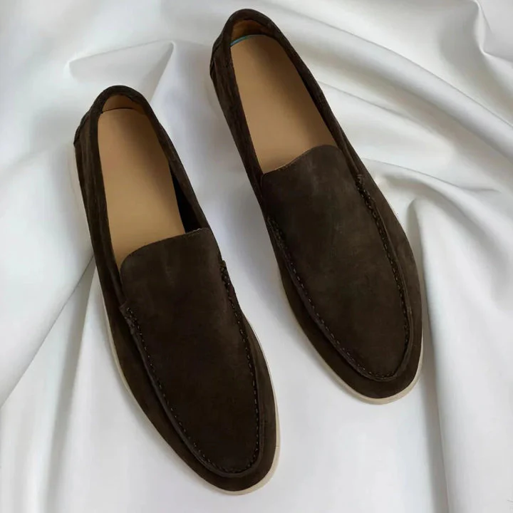Gebhard - Elegante Mocassino in Pelle Scamosciata - Image 4