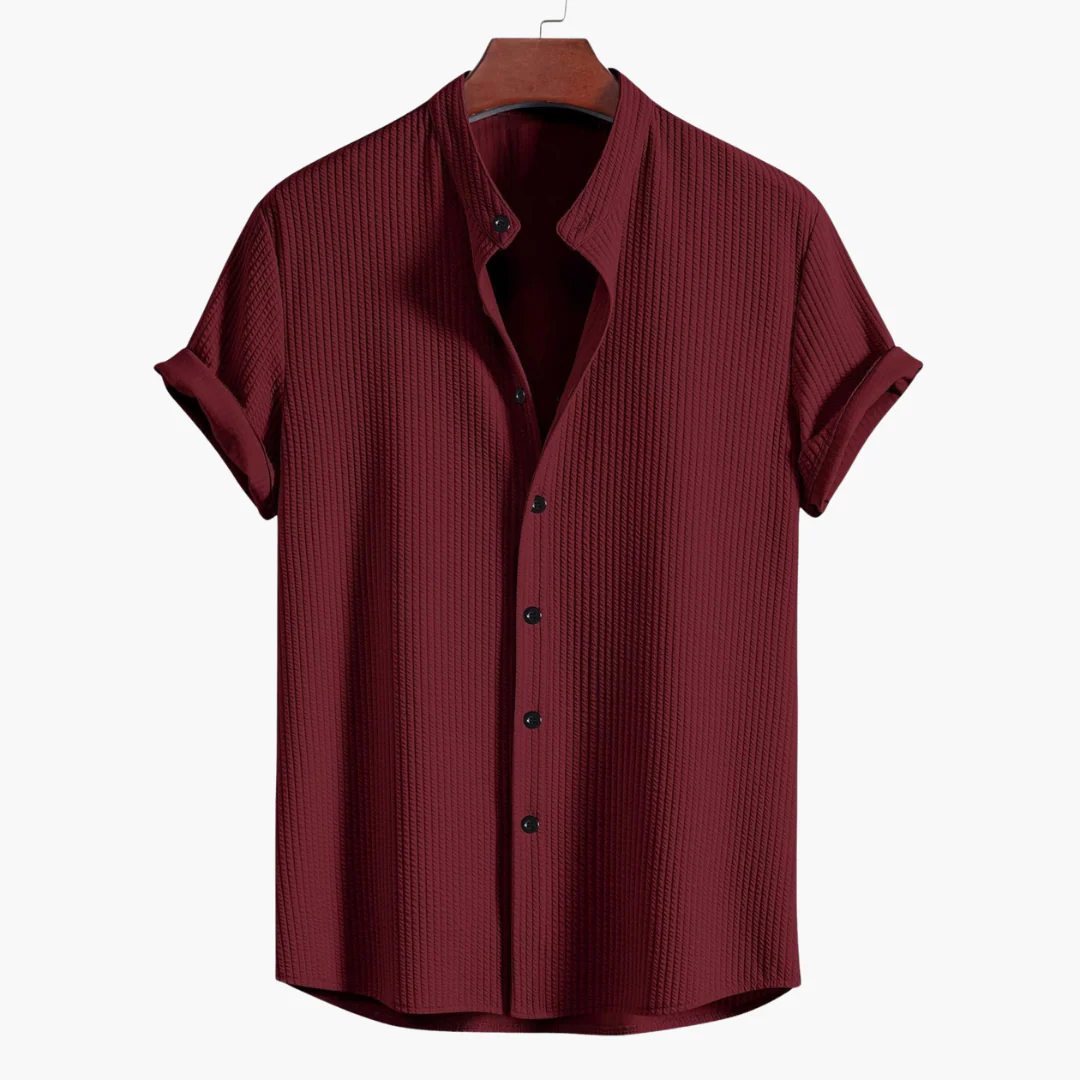 Geoffrey - Camicia Con Colletto Alto - Image 6