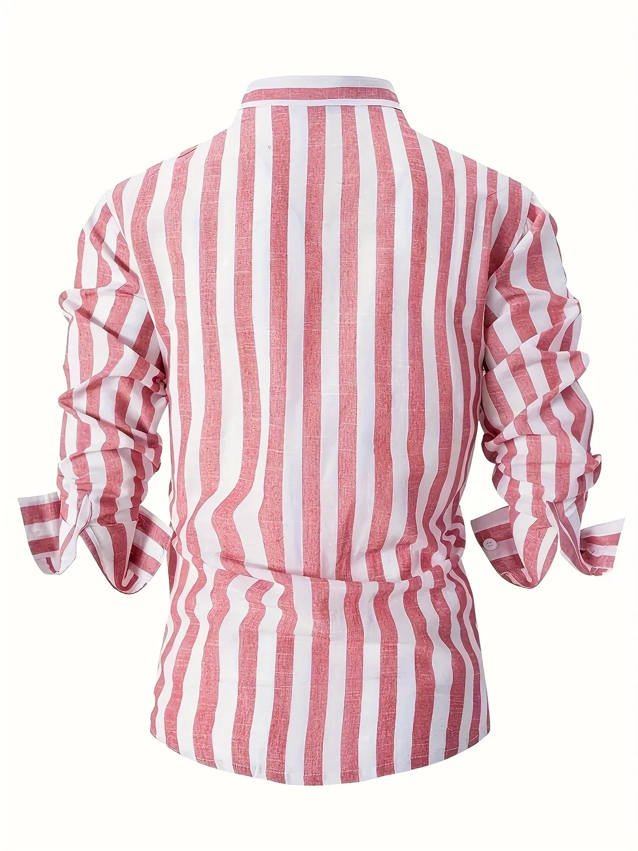 George - Elegante Camicia a Maniche Lunghe a Righe - Image 17