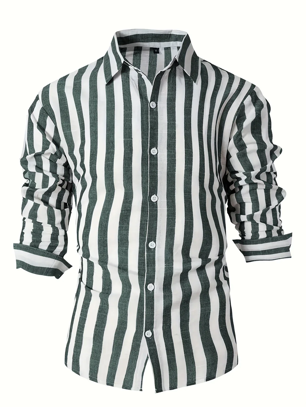 George - Elegante Camicia a Maniche Lunghe a Righe - Image 22