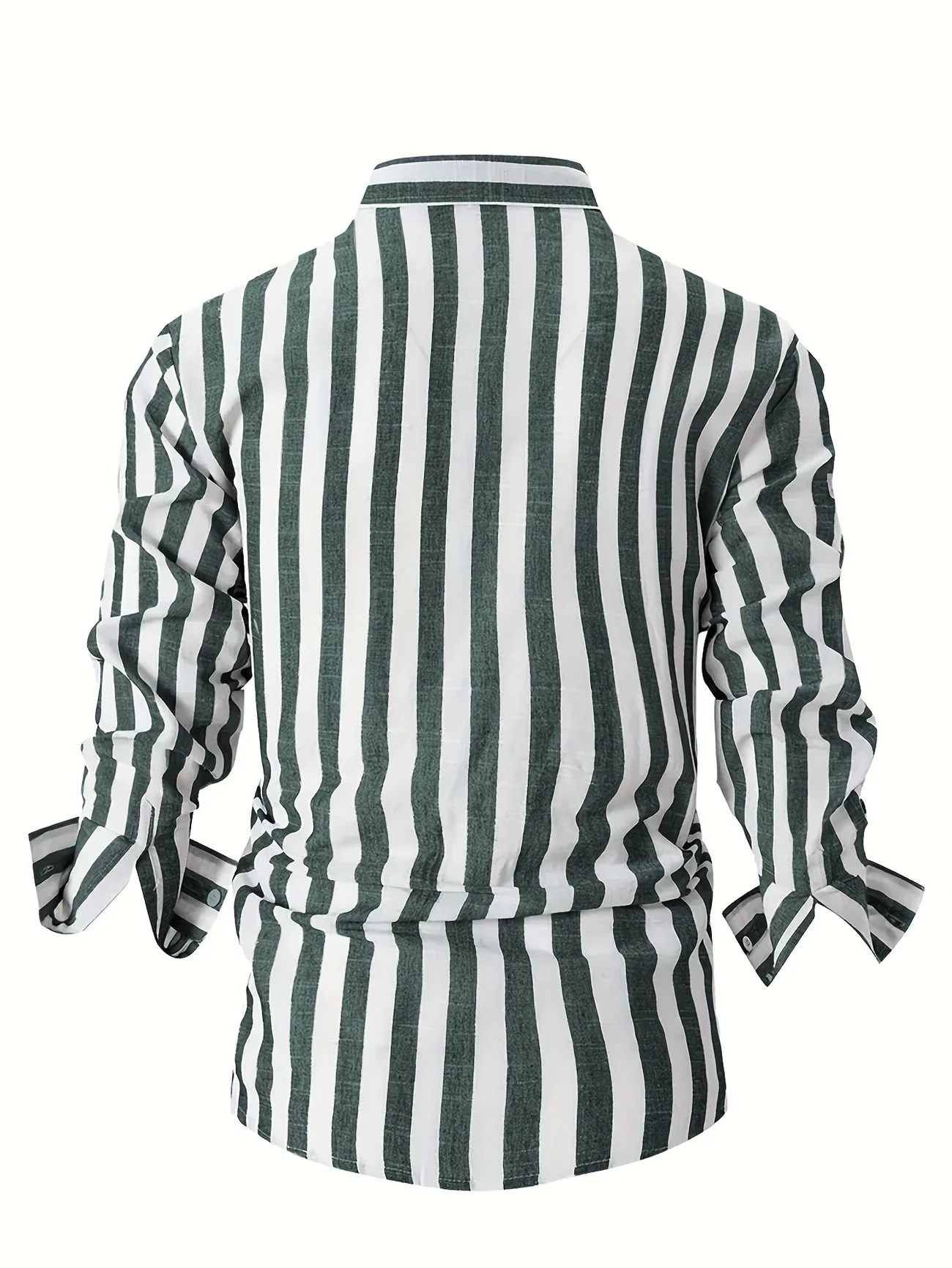George - Elegante Camicia a Maniche Lunghe a Righe - Image 23