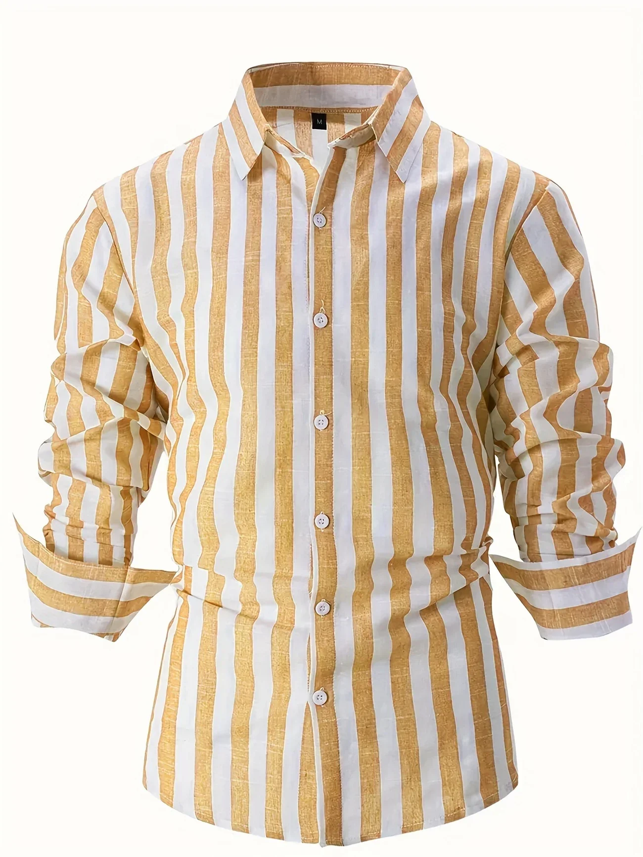 George - Elegante Camicia a Maniche Lunghe a Righe - Image 7