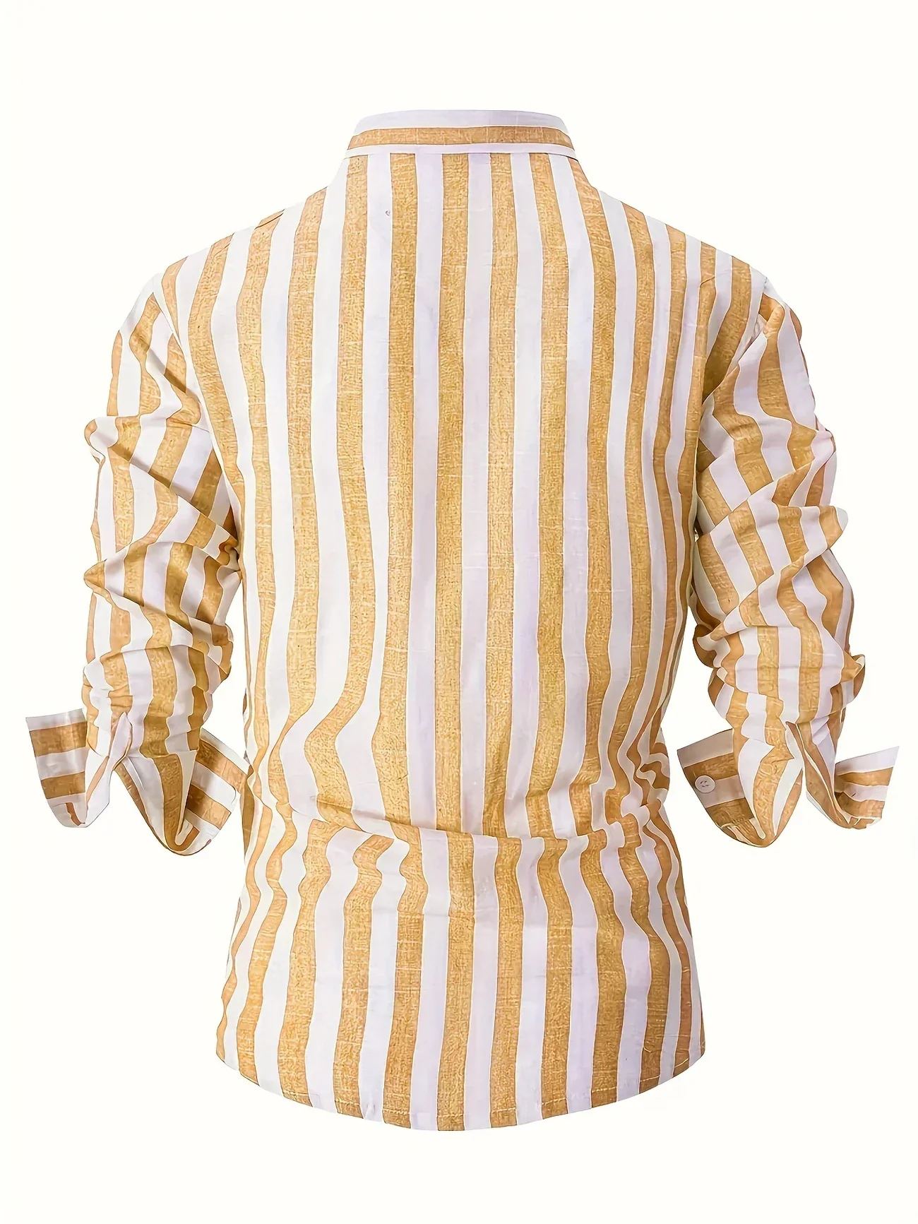 George - Elegante Camicia a Maniche Lunghe a Righe - Image 8