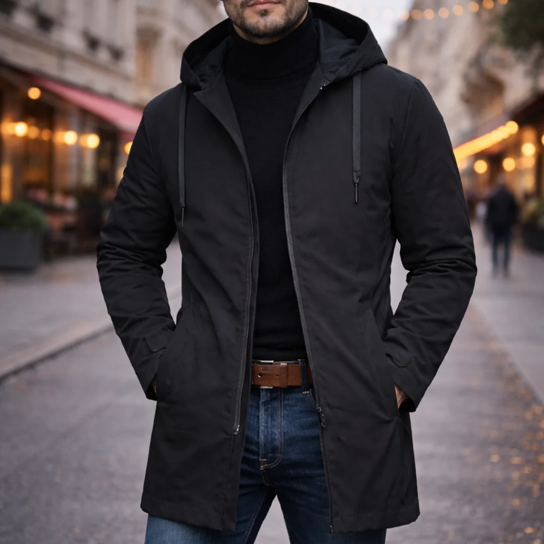 Georgen - Cappotto con Cappuccio Resistente Alle Intemperie - Image 5