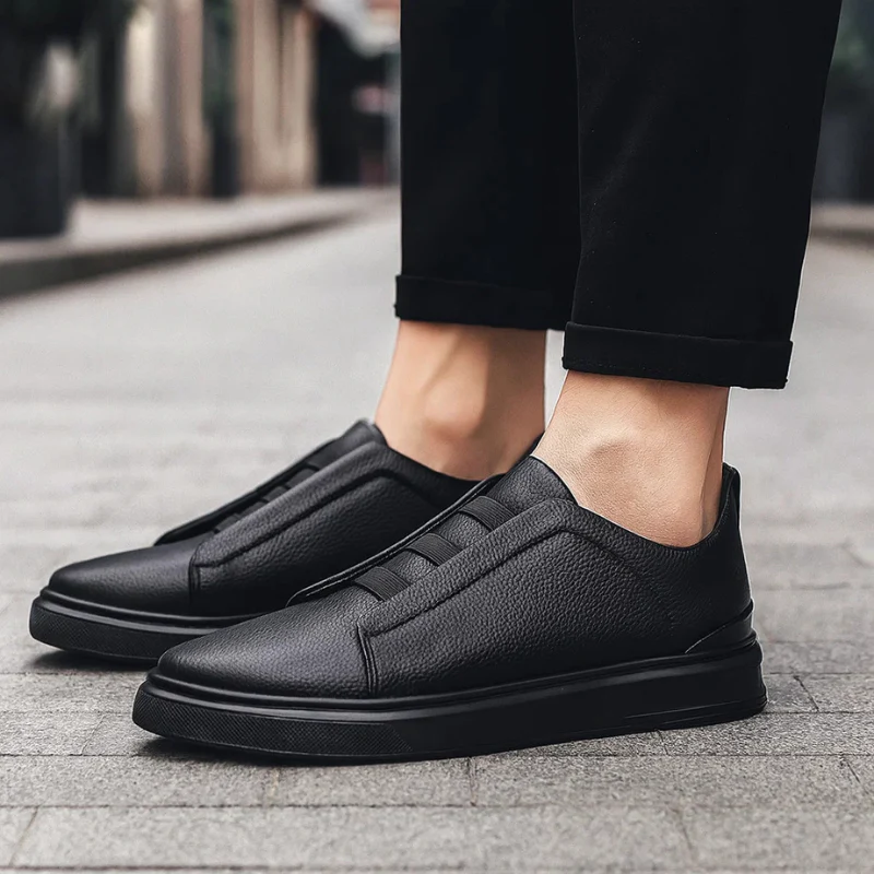 Geraldo - Sneakers in Vera Pelle - Image 4
