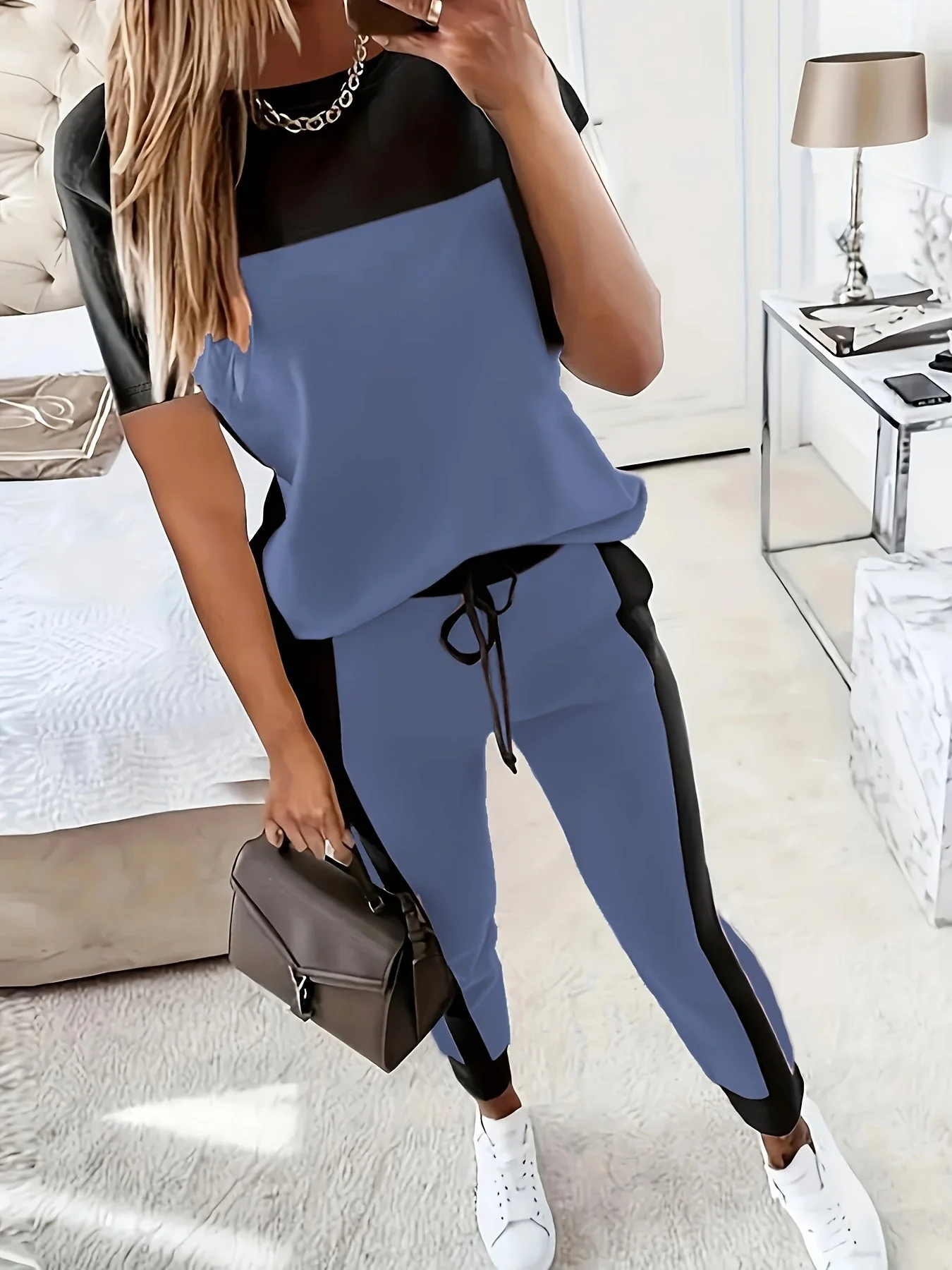 Gerdina - Set Due Pezzi Con Camicia a Maniche Corte - Image 3