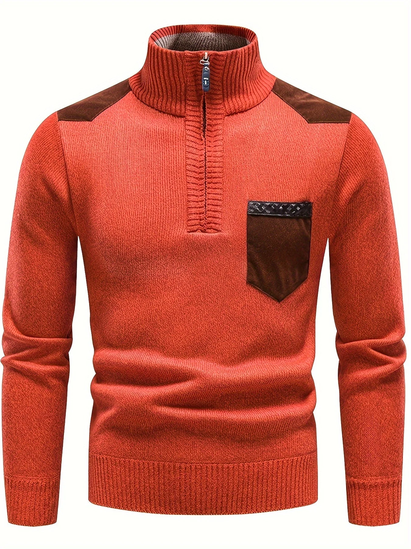 Gerdt - Maglione Casual a Maniche Lunghe Lavorato a Maglia - Image 4