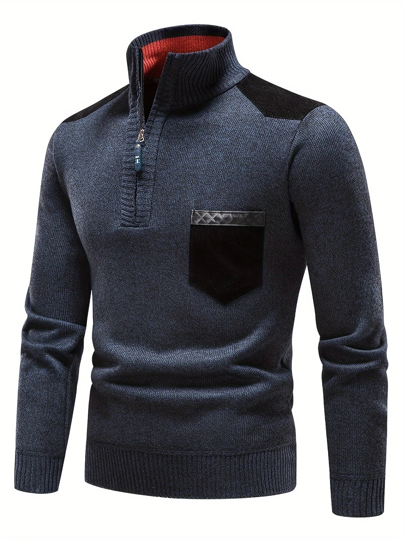 Gerdt - Maglione Casual a Maniche Lunghe Lavorato a Maglia - Image 7