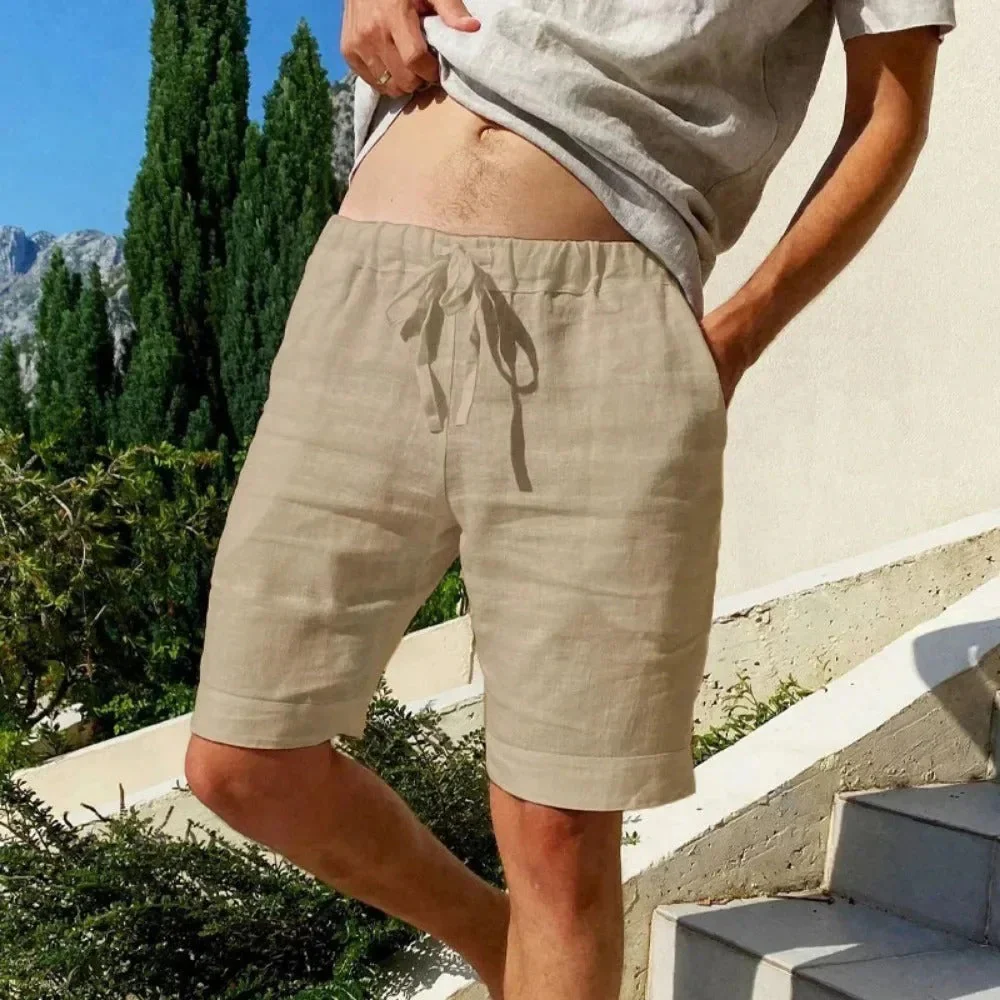 Gilchrist - Pantaloncini In Cotone e Lino Traspirante - Image 2
