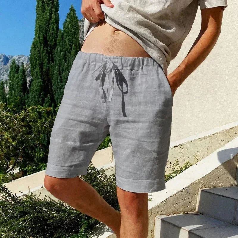 Gilchrist - Pantaloncini In Cotone e Lino Traspirante - Image 4