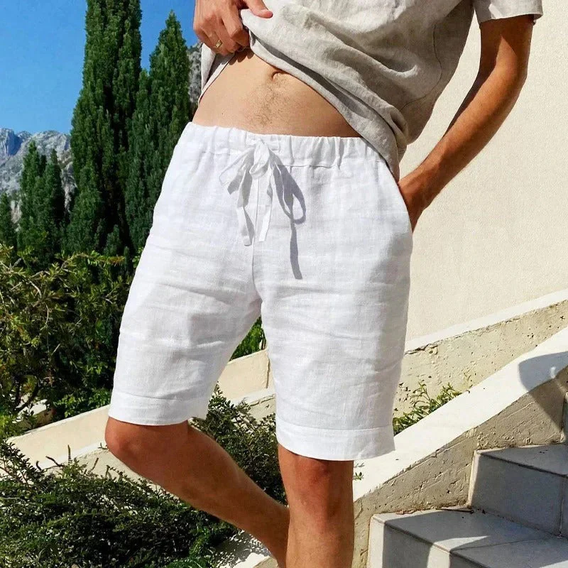 Gilchrist - Pantaloncini In Cotone e Lino Traspirante - Image 5