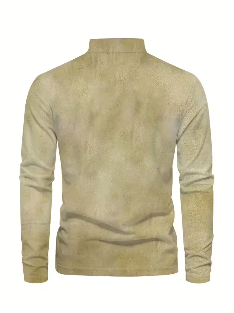 Giles - Elegante Camicia Con Stampa 3D Di Barca a Vela Sul Risvolto - Image 9