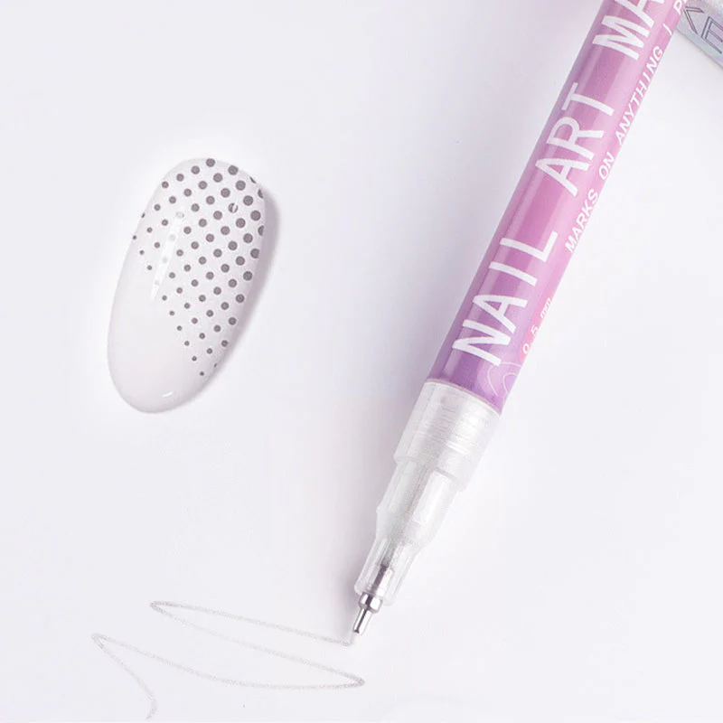 GlamSketch - Set Di Penne Per Nail Art In 12 Colori - Image 3