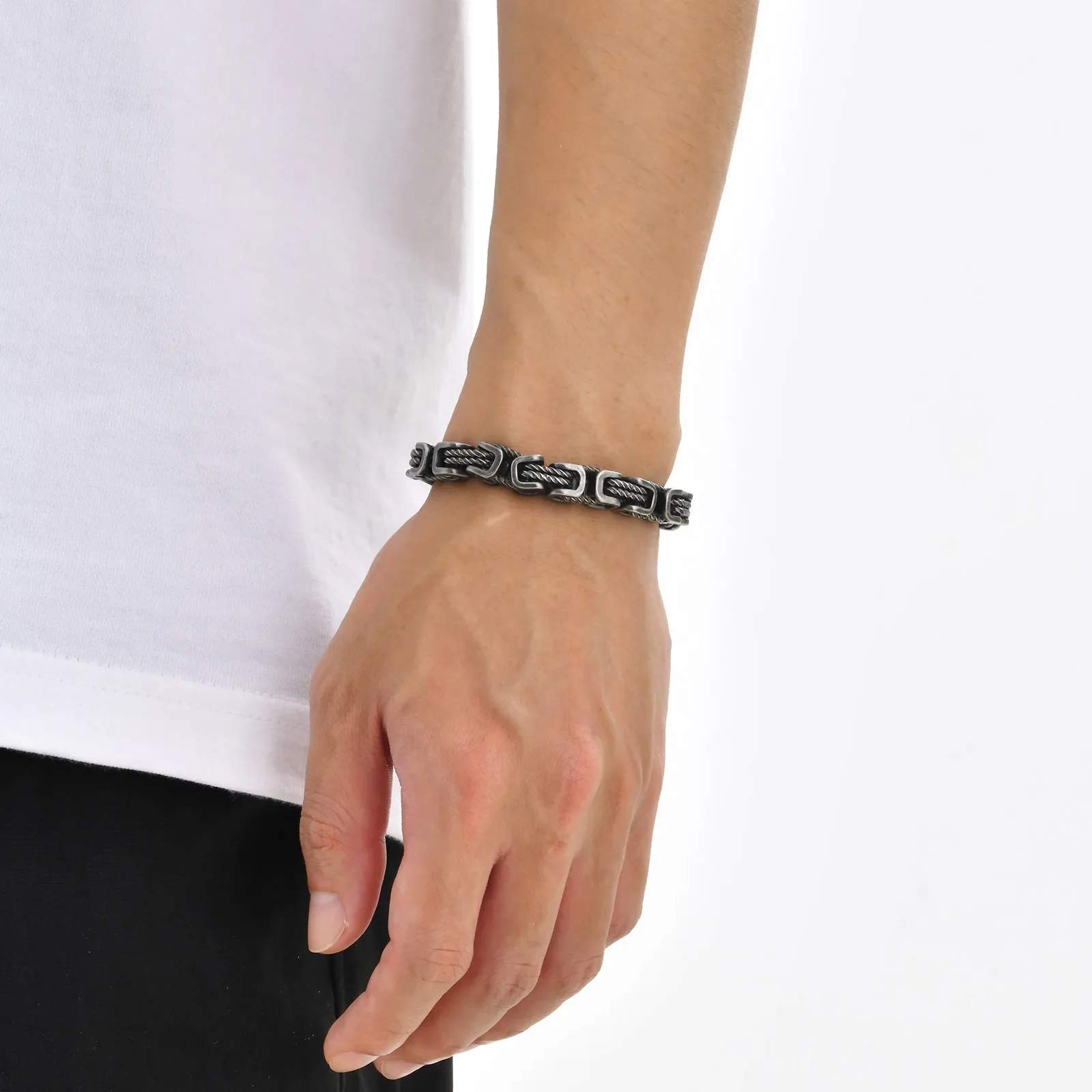Glinn - Bracciale a Catena Forgiato Rogue - Image 2